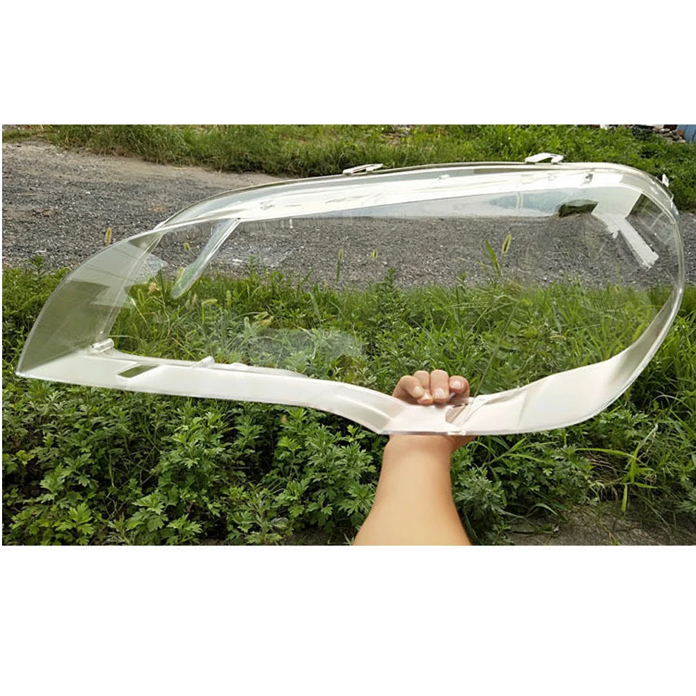 Headlight Cover Headlight Lens Cover Headlight Dust Cover Car Front Headlight Cover Lens Glass Headlamps Transparent Lampshade Lamp Shell Masks For BMW X5 E70 2007-2013