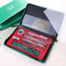 Hero Draagbare Combinatie Cartograph Set Tool Bouwmachines Tekening Instrument Kompas Heerser Student Mapping H252/HB252