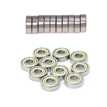 

20Pcs Mini Deep Groove Ball Bearing Ball Bearing - 10Pcs 695Z 5Mm x 1m x 4Mm & 10Pcs 626-ZZ 6X19X6Mm