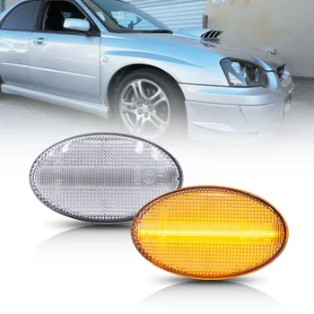 

2PCS LED side maker lights Clear Dynamic Amber Led Lamp Waterproof 3000K 784104409272 IP67 84401SA001