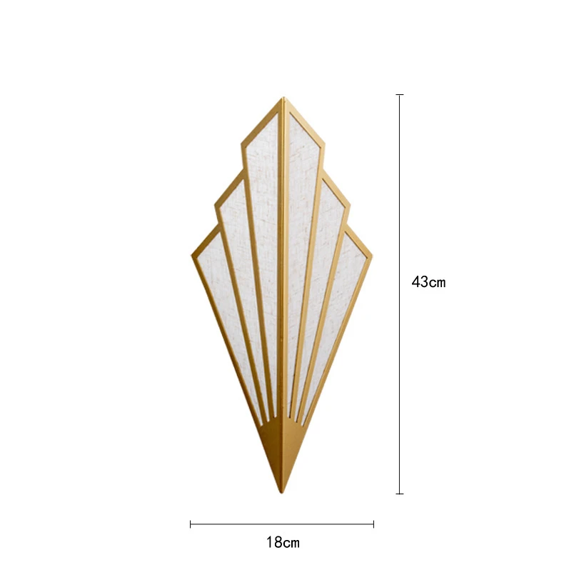 Nordic Wall Lamp Modern LED Iron Wall Light image 2