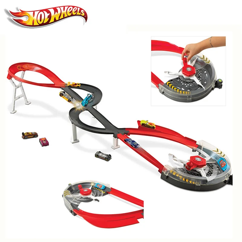 Hot Wheels оригинальный робо Акула Frenzy автомобиль трек игрушки Модель автомобиля для