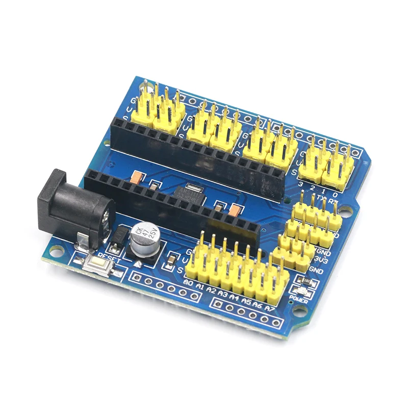 NANO I/O IO датчик расширения щит модуль для Arduino UNO R3 Nano V3.0 3 0 контроллер совместимая