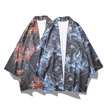Yukata haori, мужское японское кимоно, кардиган, мужской костюм самурая, одежда, кимоно, куртка, мужское кимоно, рубашка yukata haori