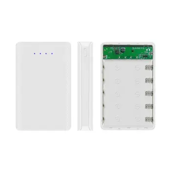 

DIY 5x18650 Battery Case With Indicator Power Bank Shell Charger Box Accessorie