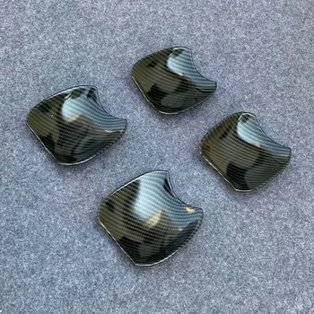 

For Toyota RAV4 Car Door Handle Bowl Outer Door Bowl Cover Sticker Side Door Bowl Protector ABS Car Styling Accessory 2019 2020