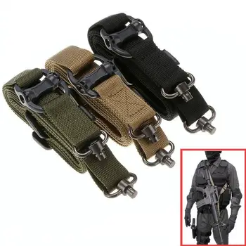 

Magorui Hunting Tactical Rifle Gun MS4 Sling Strap Quick Detach QD Swivel Dual 2 Points