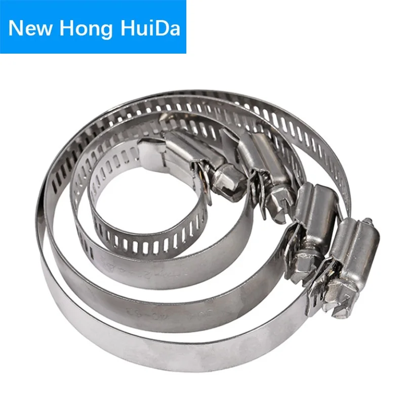 Hose Clamp Set Clip Hoop Fuel Line Quick Installation Fire Water Pipe 2 Inch 304 Stainless Steel Wood Working Clamps Tool | Обустройство