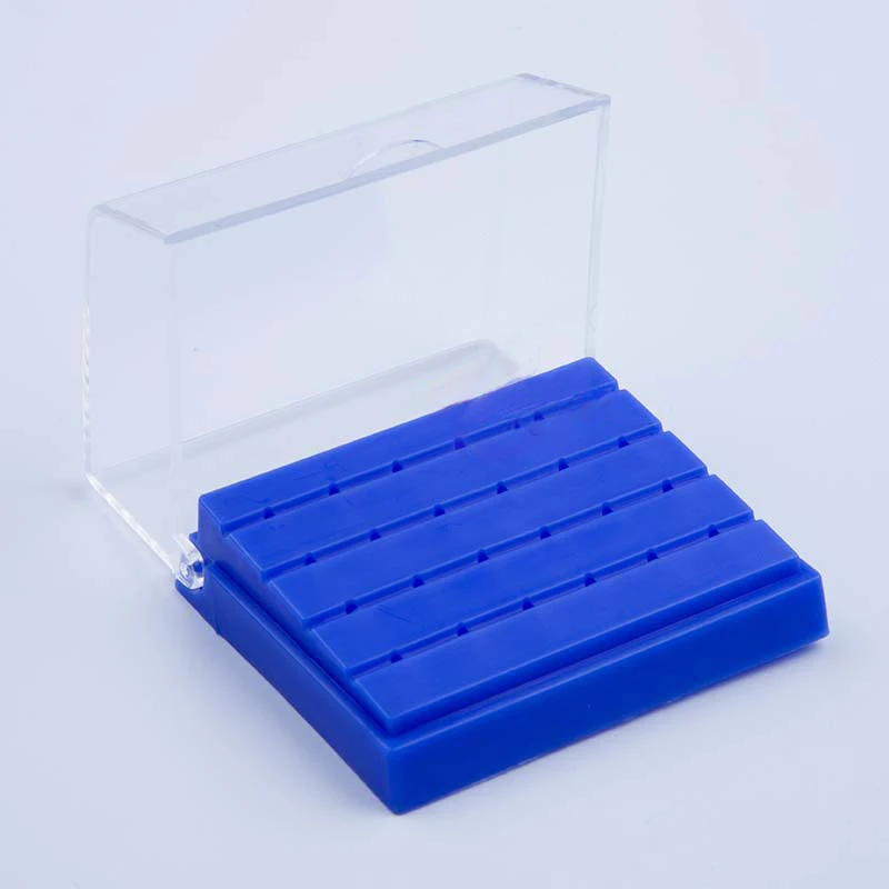 24-Holes-Plastic-Dental-Bur-Holder-Disinfection-Carbide-Burs-Block-Drills-Case-Box-Dentist-Lab-Equipment
