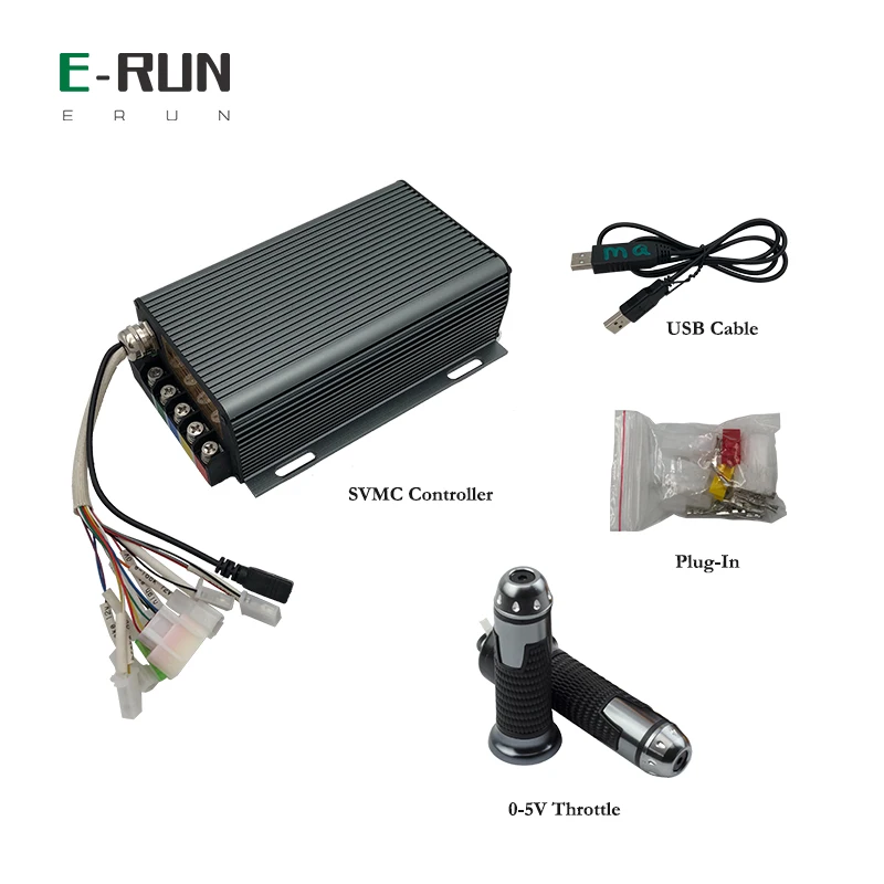 US $153.00 CE Approved Sine Wave 48V72V DC 60A SVMC7260 Brushless Motor Controller With 05V Throttle
