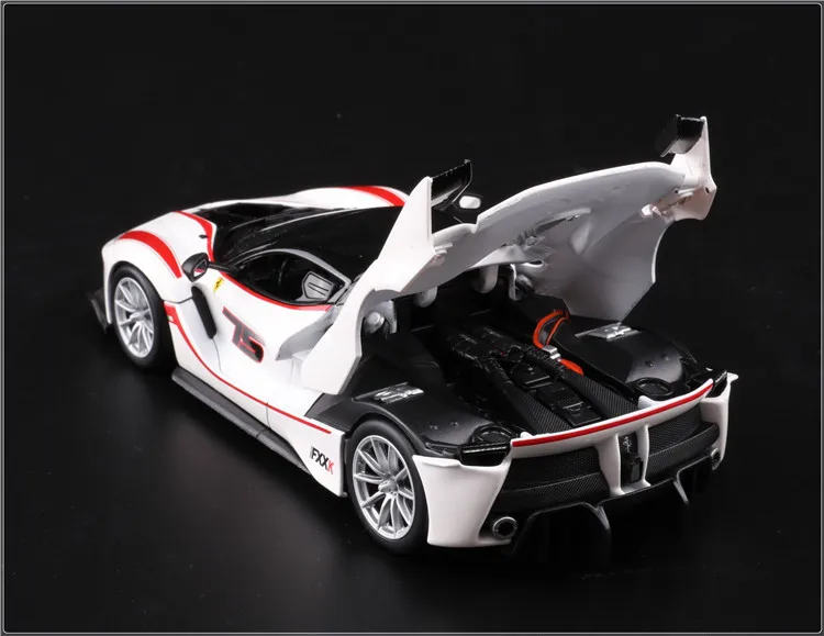 Bimeigao 1: 24 Феррари модель автомобиля 458 Рафа Fxxk спортивного автомобиля брелок для автомобильных ключей, модель оригинальные, фабричные, по цене производителя, украшения