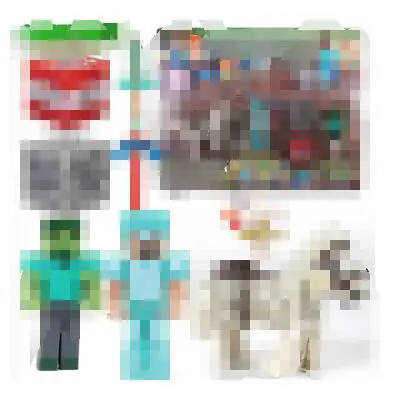 

My world Building Blocks Bricks Different Models figures legoingly toys for children Christmas gifts