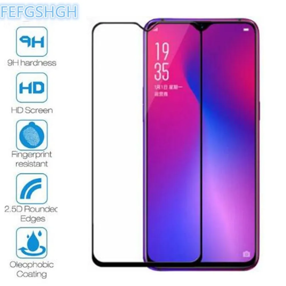 Защитное стекло для OPPO AX7 CPH1901 CPH 1901 закаленное с полным покрытием Защитная пленка
