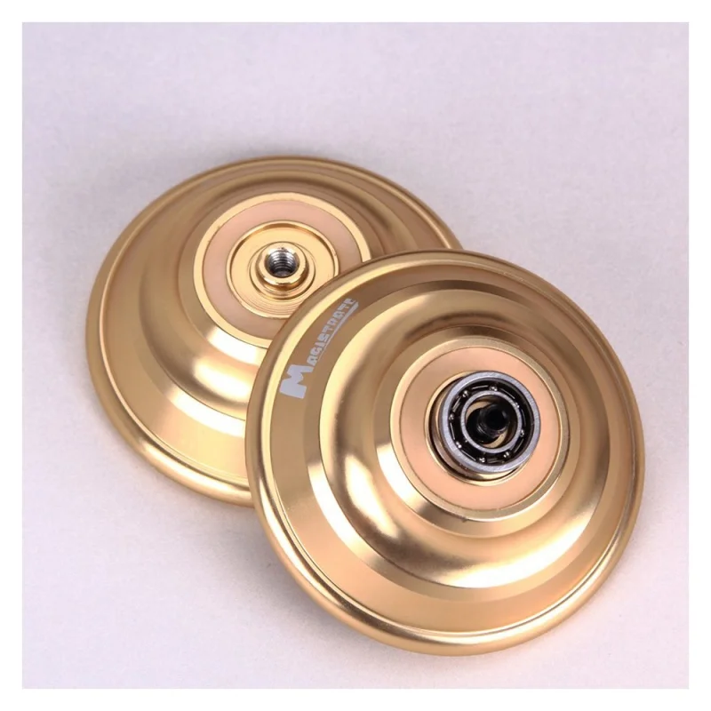 MAGICYOYO N6 Aluminum Alloy Metal Professional Yo-Yo With 1 Gloves And 5 Strings Gold