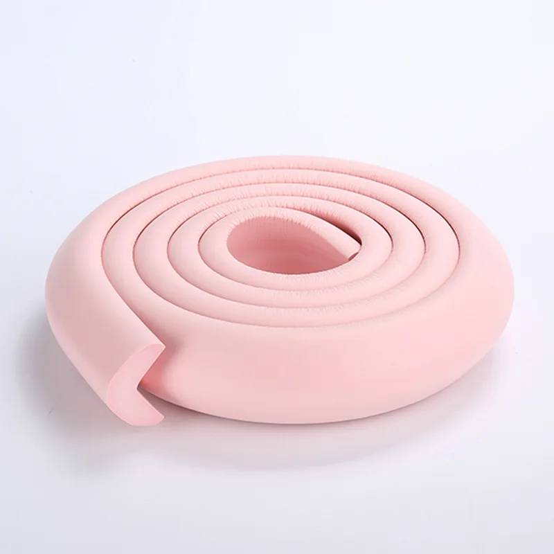 pink 5 м. Детская необходимая защита, Детская безопасность, дизайн выреза, защита кромок, защита углов, защита для малышей, мягкая, милая - Цвет: pink