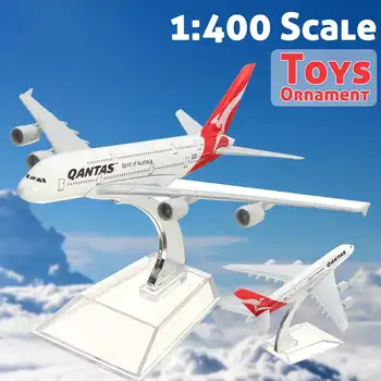 

16cm Airplane Metal Plane Model Aircraft A380 Desk Toy Model Diecast Metal 1:400 Airplanes Plane Model