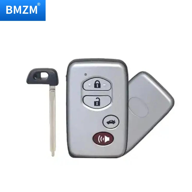 BMZM 3 + 1 кнопки умный дистанционный Автомобильный ключ костюм для Toyota Camry Yaris RV4 Reiz