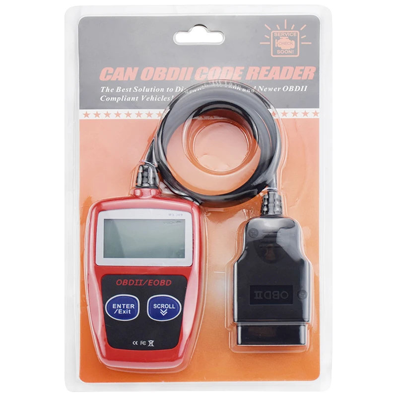 

Universal OBD2 Scanner Code Reader Car MS309 Auto Diagnostic Tool OBD 2 Car Diagnostic Engine Code Reader Better Then OBD
