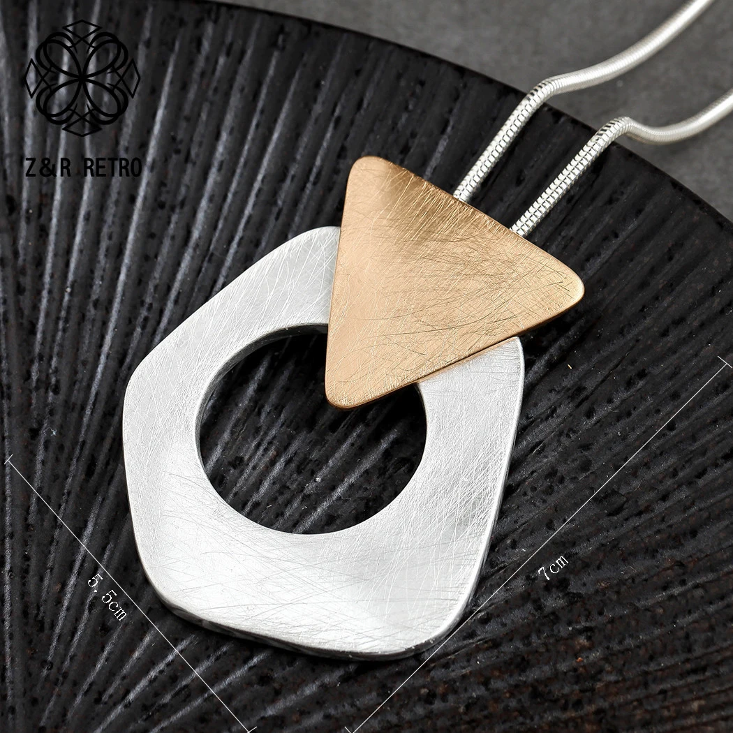 Trendy Pendants & Necklaces Link Chain Necklace Women Vintage Fashion Pendants Handmade Clothes Accessories Fashion Goth Jewelry - 6