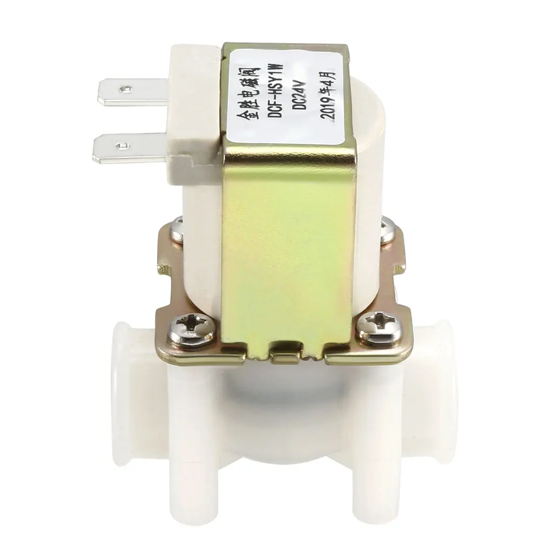 Uxcell G1/4 Соленоидный клапан для воды DC 24 в N/C нормально закрытый женский выпускной клапан с фильтром