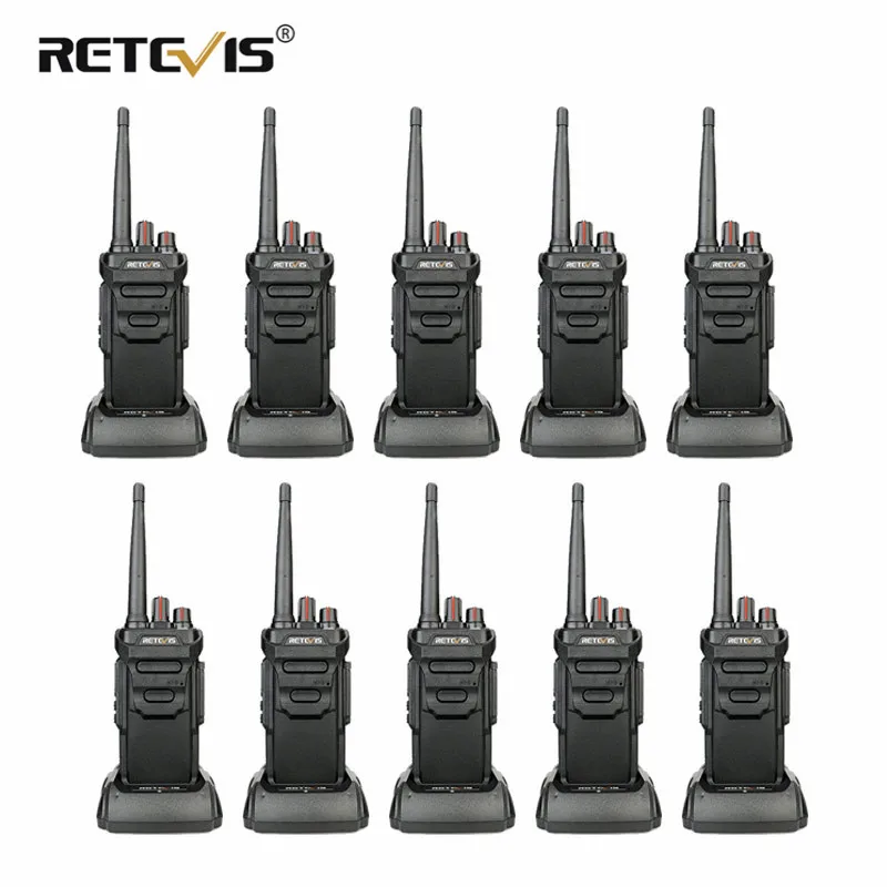 

RETEVIS RT48/RT648 Walkie Talkie10pcs IP67 Waterproof Flaot PMR Radio PMR446/FRS VOX 2 Way Radio Hotel/Restaurant For Baofeng