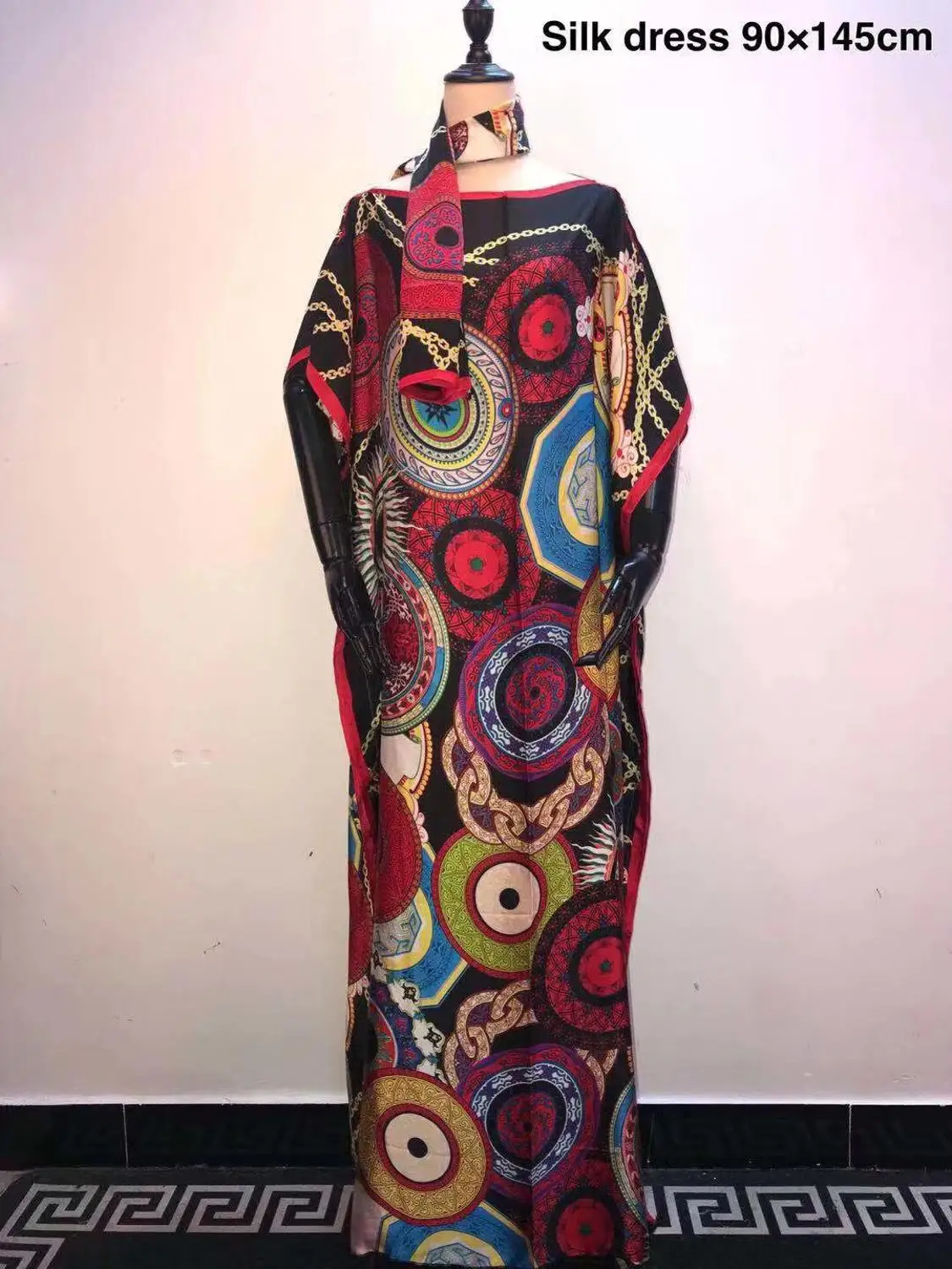 Length:145 Cm Bustline: 90 Cm Italian Silk Kaftan Dresses Traditional Malaysia Women Dresses African dresses for women