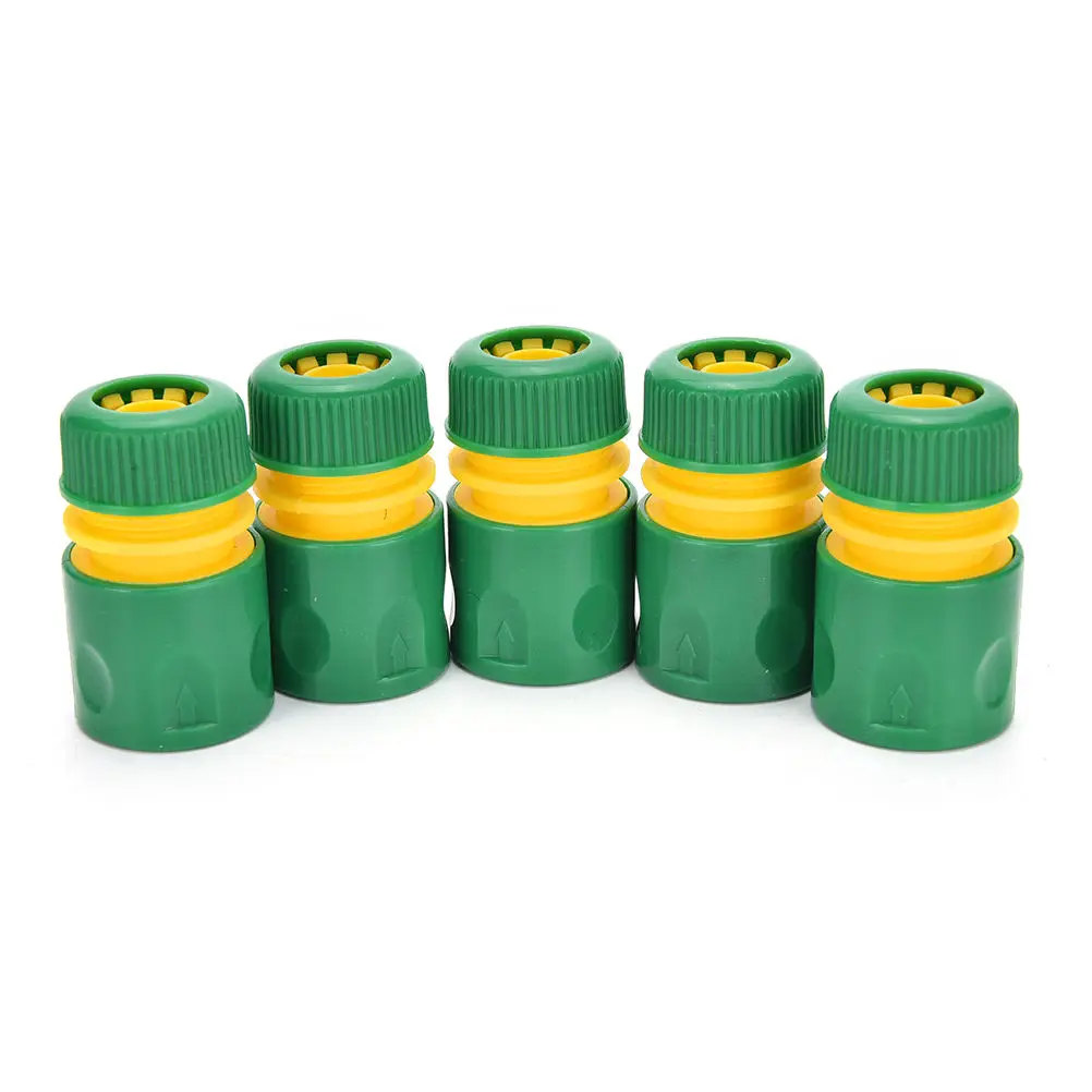 

34mm 1/2" Hose Pipe Fitting Set Quick Yellow Water Connector Adaptor Garden Lawn Tap Water Pipe Connector Drop Shipping