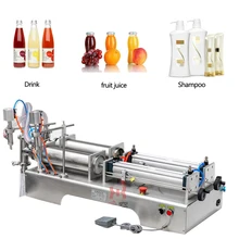 Коммерческого жидкого количественная наполнительная машина из нержавеющей стали с двойной головкой разливочная машина