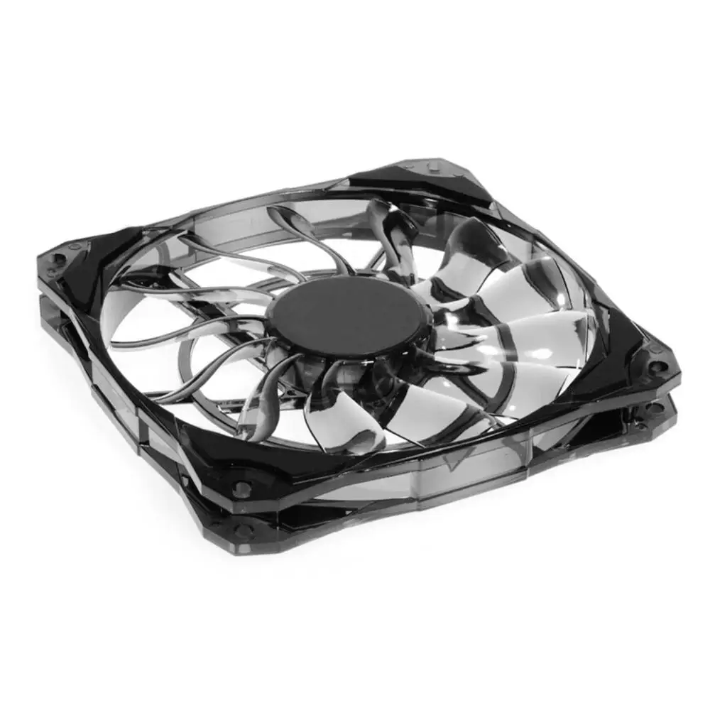 Slim CPU Cooler 120mm 4Pin Temperature Controlled Water Cooled Fan Heatsink