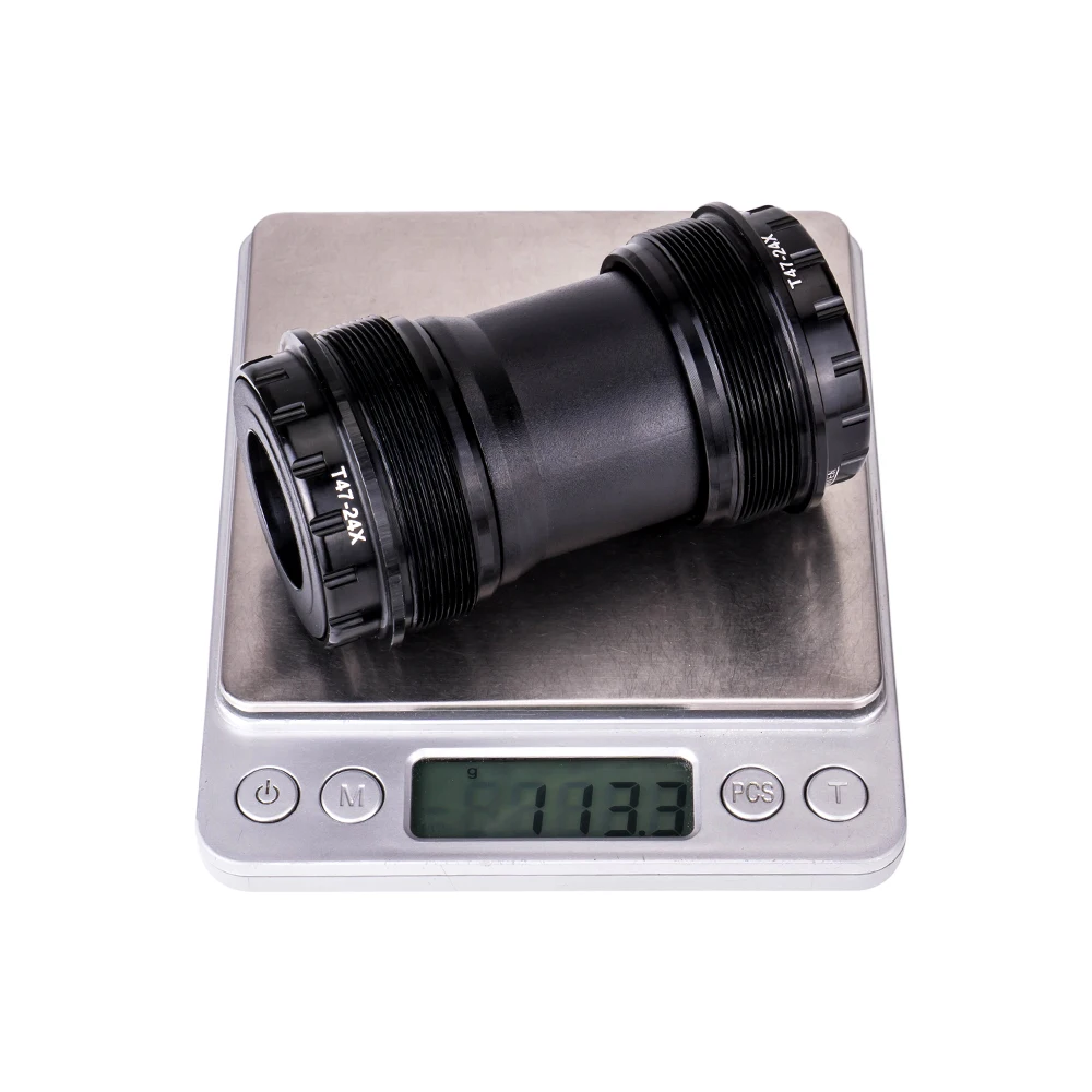 Bicycle T47 Bottom Bracket 24 Crankset DUB 29 30mm Sealed Bearing Thread 47 68 73mm Shell 28.99mm Spline Axis MTB Road Bike bicycle bottom bracket