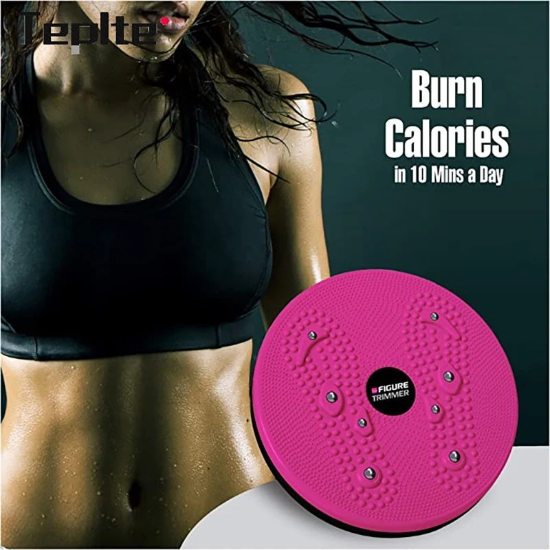 Yoga Sport Fitness Balance Board Wobble Waist Twisting Fitness Body Exercise Rotating Sports Magnetic Massage Plate Twist Boards waist twisting disc,balance board