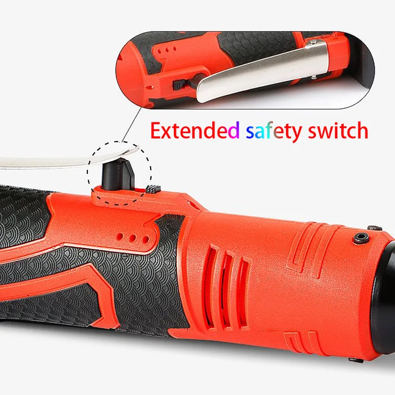 Electric Ratchet Wrench Socket Set Quick Release Spanner Wrench Rechargeable Wireless Scaffolding Power Tools Chave Catraca