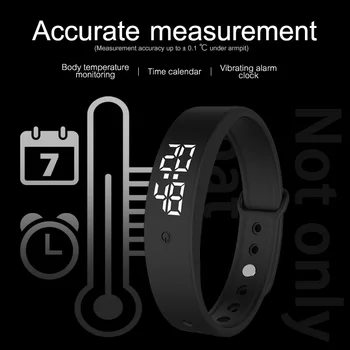 

Monitor Body Temperature bracelet smart bracelet smar watch lady watch mens bracelet sports and sleeping detection