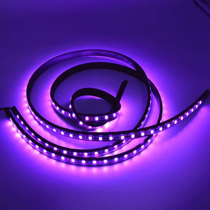 Приложение атмосферный свет дистанционное управление Голосовое управление Rgb автомобильный нижний свет атмосферный свет красочный шасси световая полоса