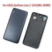 10 шт./лот, задняя крышка для ASUS Zenfone Live L1 ZA550KL X00RD корпус батареи задняя крышка