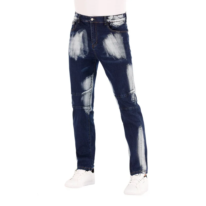 New Arrival Mens Jeans Brand Fashion Design Plus Size Straight Man Pants Jeans Trousers Hip Hop Jeans Streetwear Men Clothes
