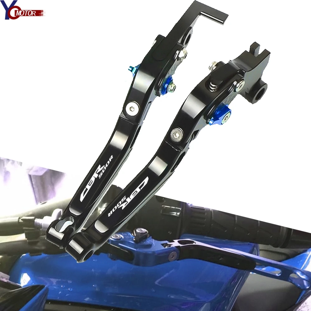 Для Honda CBR500R CBR 500 R CBR 500R 2013 CNC алюминиевые регулируемые, для гонок мотоцикла тормозные рычаги сцепления