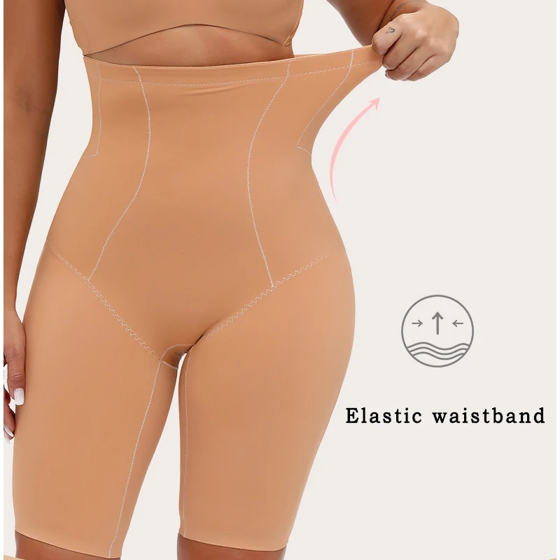 

Women's Shorts Stretchable Abdomen Shapewear Women Slimming Control Panties High Waist Trainer Plus Size Underwear Body Shapers