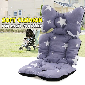 

Baby Kids Soft Car Seat Stroller Cushion Pad Mat Head Body Support Pillow