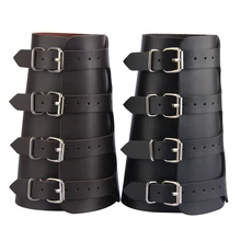 Cosplay-Props Buckle Wristband Cuff Gauntlet Arm-Armor Steampunk Bracers Protector String