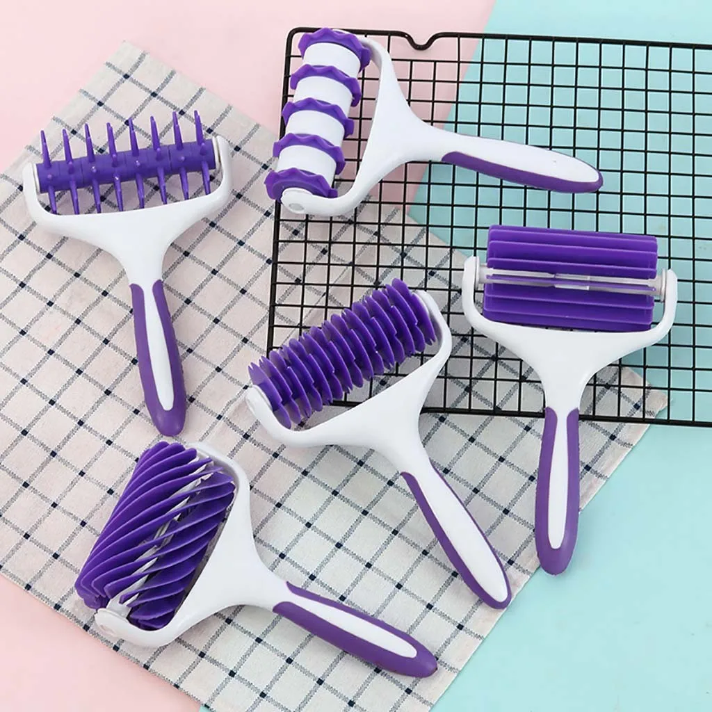 Набор из 3 предметов, резак для теста, круглое лезвие, инструменты для украшения торта, кухонные инструменты для тортов, кухонные аксессуары, Кондитерские принадлежности