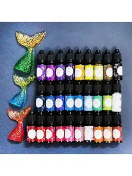 

28 Colors Crystal Epoxy Pigment UV Resin Dye DIY Art Crafts Jewelry Colorant Set