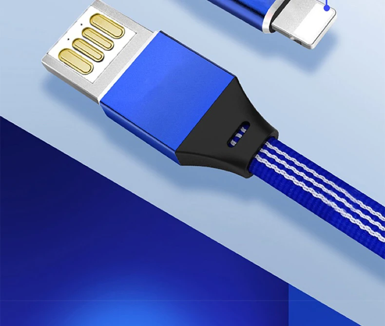 Полосатый кабель для передачи данных для X XS 11 type-c Android телефон зарядный кабель Быстрая зарядка USB слепой штекер Лапша плоский кабель
