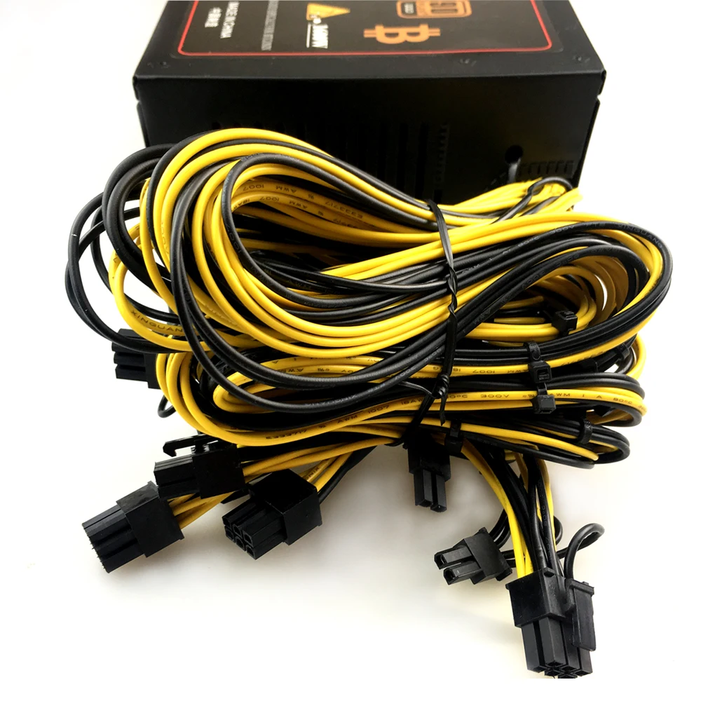 Блок питания для майнинга 1600Вт psu Ant S7 A6 A7 S9 L3 + D3 APW3 BTC Майнер сервера ПК|1600w psu|pc powerpc