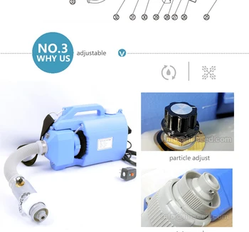 

Portable pest virus control thermal smoke disinfectant fogging machine sprayer