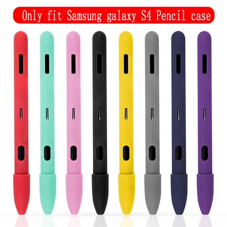 Силиконовый чехол для Samsung Galaxy Tab S4, стилус для планшета, ударопрочный чехол-накладка nop-slip с колпачок
