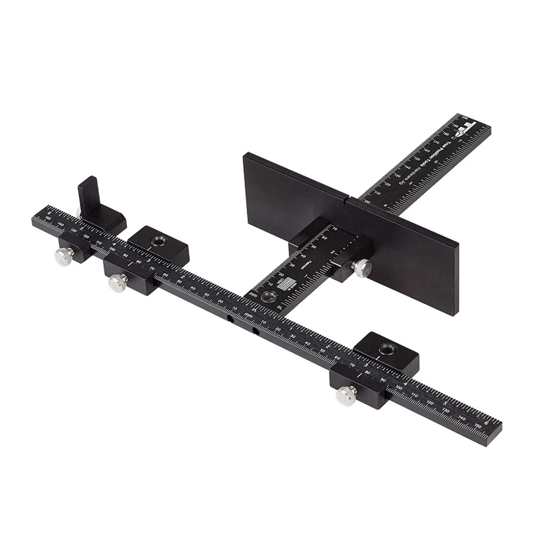 

Detachable Hole Punch Jig Tool Drill Guide Woodwork Furniture Wood Drill Locator