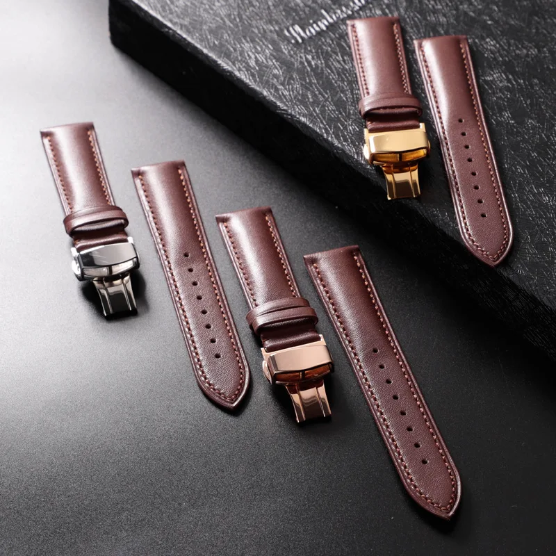 Италия телячья кожа ремешок для часов Quick Release для дизельных DZ Fossil DW CK Timex Армани часы ремешок 18 мм 20 мм 22 мм
