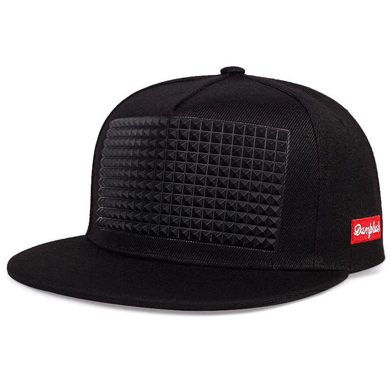 Baseball Cap Casual Solid Color Adjustable Street Offset Printing Flat Brim Hat for Men and Women Fashion Breathable