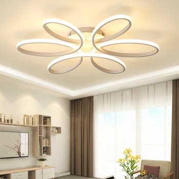 

Modern LED Ceiling Lights Color Remote Control Indoor Lighting Ceiling Lamp for Living Room Bedroom AC85-265V White/black / > 20